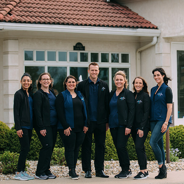 Dr. Ryan Ward and the staff of Legends Dental. 